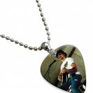 Kid Rock Guitar Pick Plectrum Chain Playable Necklace Licensed Live Performance C