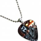 Kiss Gene Simmons Guitar Pick Plectrum Chain Playable Necklace Licensed Live Performance B