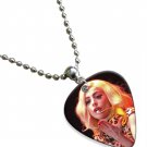 Lady Gaga Guitar Pick Plectrum Chain Playable Necklace Licensed Live Performance C