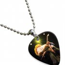 Megadeth Dave Mustaine Guitar Pick Plectrum Chain Playable Necklace Licensed Live Performance B