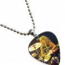 Motorhead Lemmy Guitar Pick Plectrum Chain Playable Necklace Licensed Live Performance C