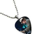 Neil Young Guitar Pick Plectrum Chain Playable Necklace Licensed Live Performance C