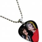 One Direction Guitar Pick Plectrum Chain Playable Necklace Licensed Live Performance B