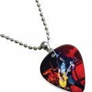 Slash Guns N Roses Guitar Pick Plectrum Chain Playable Necklace Licensed Live Performance B