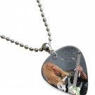 Slayer Guitar Pick Plectrum Chain Playable Necklace Licensed Live Performance A