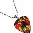 Steel Panther Michael Starr Guitar Pick Plectrum Chain Playable Necklace Licensed Live Performance A