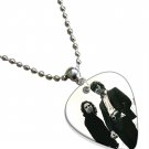 The Doors Jim Morrison Guitar Pick Plectrum Chain Playable Necklace Licensed Live Performance A