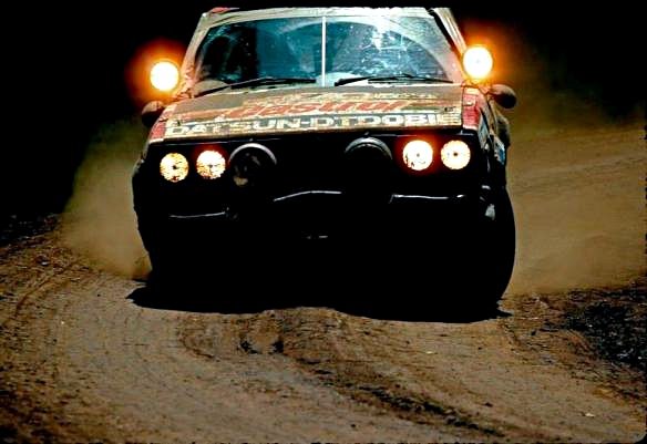 S. Mehta M. Doughty Datsun Violet GT 1981 Safari Rally Winner - Rally Car Photo Print