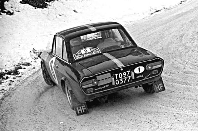 Ove Andersson Lancia Fulvia 1.3 HF 1968 Monte-Carlo Rally - Rally Car Photo Print