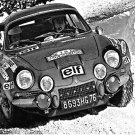 Jean-Claude Andruet Alpine Renault A 110 1973 Monte-Carlo Rally Winner - Rally Car Photo Print