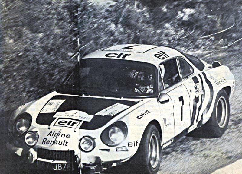 alpine tour de corse 1975
