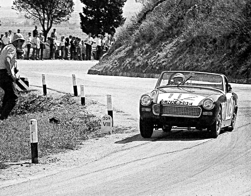 Rauno Aaltonen Austin Sprite 1968 Targa Florio - Rally Car Photo Print