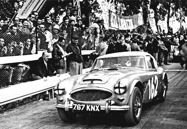 Hawkins-Makinen Works Austin Healey 3.0 1965 Targa Florio - Rally Car Photo Print