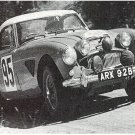 Pat Moss-Ann Wisdom Works Austin Healey 3.0 at 1960 Coupe des Alpes - Rally Car Photo Print
