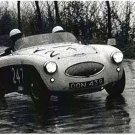 Wisdom-Monaco Works Austin Healey 100S racing at 1956 Mille Miglia - Rally Car Photo Print