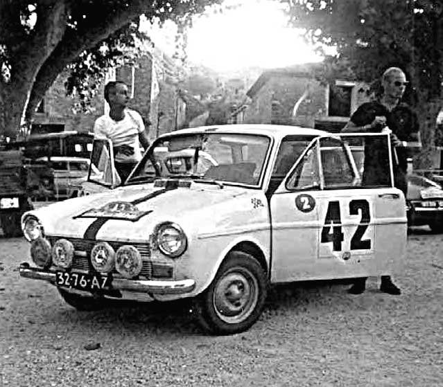 Rob Slotemaker Daf Daffodil 850 Proto at 1966 Tour de Corse - Rally Car Photo Print