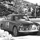 Alfa Romeo Giulietta Sprint 1962 Monte-Carlo Rally - Rally Car Photo Print