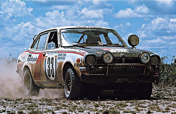 Andrew Cowan Mitsubishi Lancer 1.6GSR 1975 Safari Rally - Rally Car Photo Print