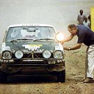 Joginder Singh Mitsubishi Colt Lancer 1976 East African Safari Rally Winner - Rally Car Photo Print