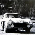 Mairesse-Gennin Mercedes-Benz 300SL 1956 Liége-Rome-Liége Marathon - Rally Car Photo Print