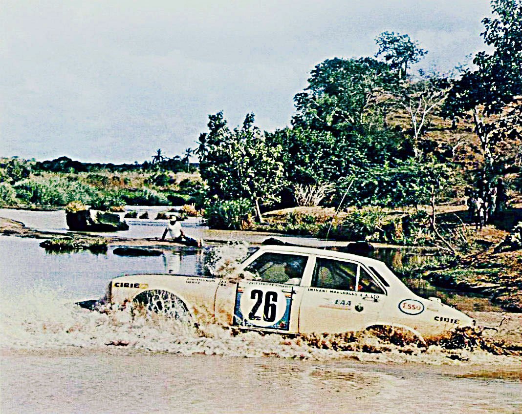 Ove Andersson Peugeot 504 1975 Safari Rally - Rally Car Photo Print