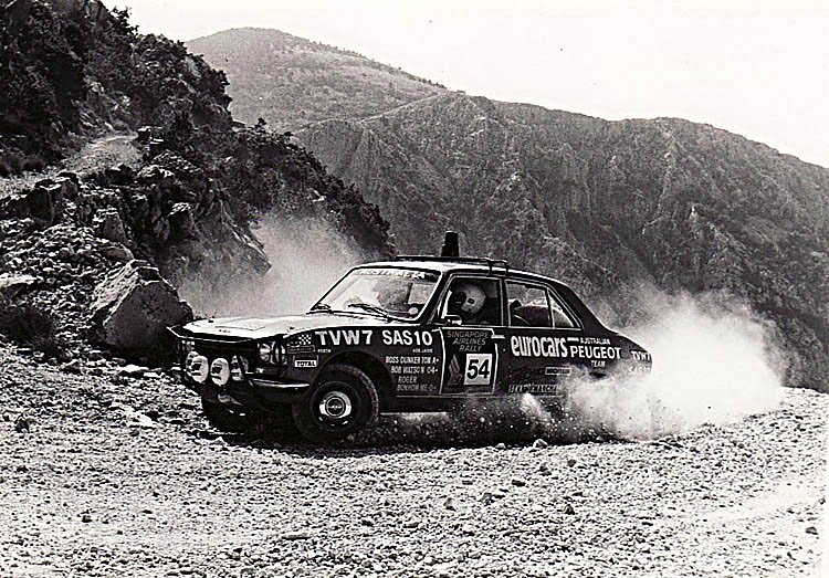 Watson-Dunkerton Peugeot 504 1977 London to Sydney Marathon - Rally Car Photo Print