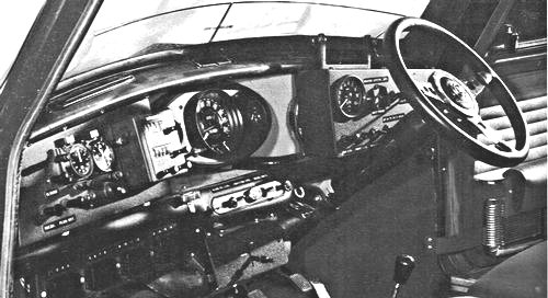 1968 Works Mini Cooper Dashboard - Rally Car Photo Print