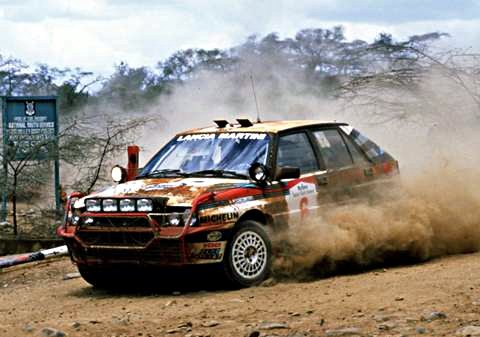 Biasion-Siviero Lancia Delta HF Integrale 1988 Safari Rally Winners #1 - Rally Car Photo Print