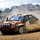 Biasion-Siviero Lancia Delta HF Integrale 1988 Safari Rally Winners #1 - Rally Car Photo Print