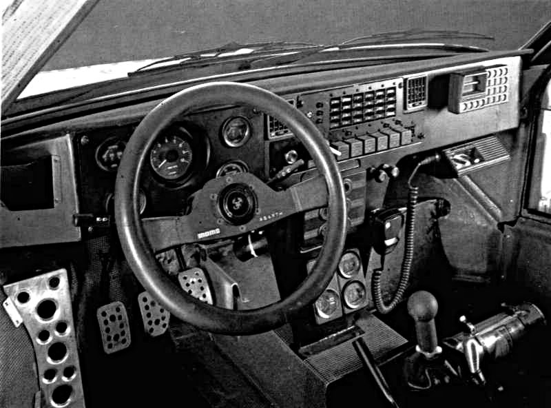 lancia Delta S4 Cockpit - Rally Car Photo Print