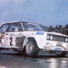 Jean-Claude Andruet Fiat 131 Abarth 1977 Monte-Carlo Rally - Rally Car Photo Print