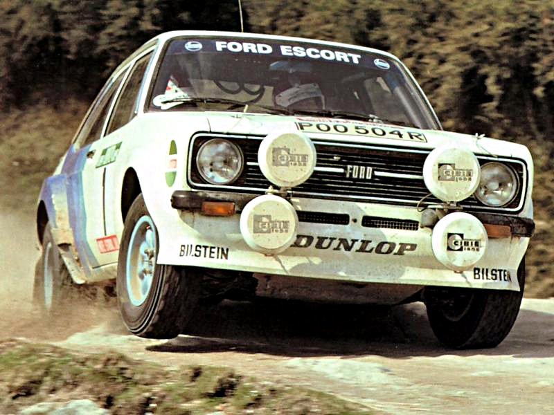 Mikkola-Hertz Ford Escort RS MkII Rallye de Portugal 1979 - Rally Car Photo Print