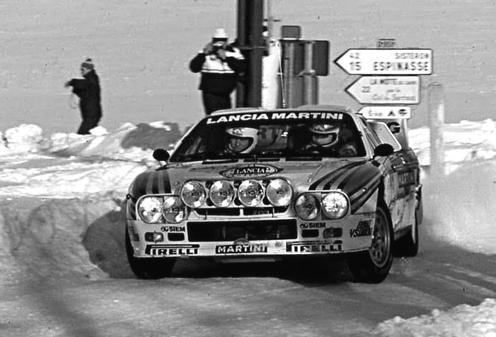 Markku Alen Lancia 037 1984 Monte-Carlo Rally - Rally Car Photo Print
