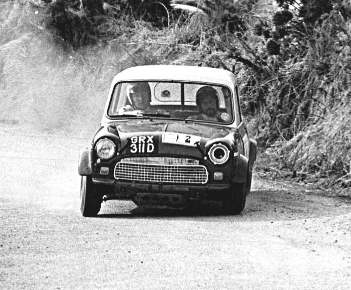 Hopkirk-Nash Mini Cooper S 1969 Circuit of Ireland - Rally Car Photo Print