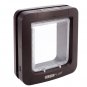 Large Cat & Small Dog Microchip Door + Collar Chip Brown