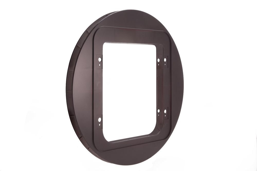 SUREFLAP Pet Door Glass or Wall Mounting Adaptor Brown
