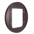 SUREFLAP Pet Door Glass or Wall Mounting Adaptor - Brown