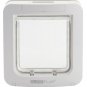 Microchip SureFlap Pet Door for Large Cats and Small Dogs in Brown & White
