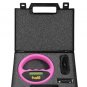 PET ANIMAL AWARD WINNING MICROCHIP SCANNER (PINK) + TEST CHIP Reads ISO & FDXA