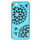 Free Shipping Hollow out Flower Aluminium Plastic Hard Back Cover Case for iPhone 4/4S