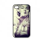 Free Shipping Marilyn Monroe Sweet Kiss Aluminium Plastic Hard Back Cover Case for iPhone 4/4S