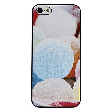 Free Shipping Colorful Ball Aluminium Plastic Hard Back Cover Case for iPhone 4/4S