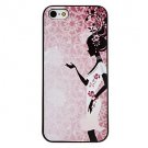 Free Shipping Dancer Pattern Aluminium Plastic Hard Back Cover Case for iPhone 4/4S