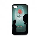 Free Shipping Designyourown Beauty and Beast  Hard Back Cover Case for iPhone 4/4S