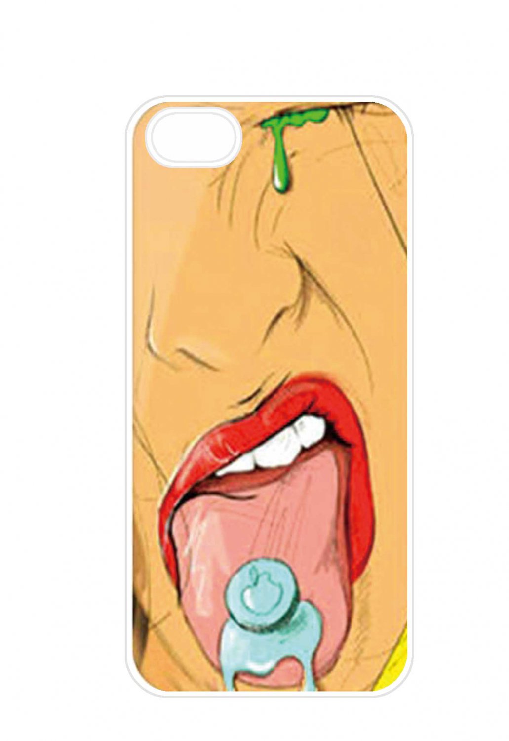 Free Shipping Fashion Sexy Girl Aluminium Plastic Hard Back Case for iPhone 4/4S