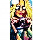 Free Shipping Fashion Sexy Girl Aluminium Plastic Hard Back Case for iPhone 4/4S