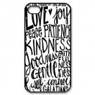 Free Shipping Bible Verse Aluminium Plastic Hard Back Cover Case for iPhone 4/4S