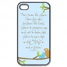 Free Shipping Bible Verse Aluminium Plastic Hard Back Cover Case for iPhone 4/4S