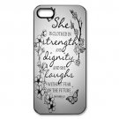 Free Shipping Bible Verse Aluminium Plastic Hard Back Cover Case for iPhone 4/4S