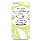 Free Shipping Bible Verse Aluminium Plastic Hard Back Cover Case for iPhone 4/4S